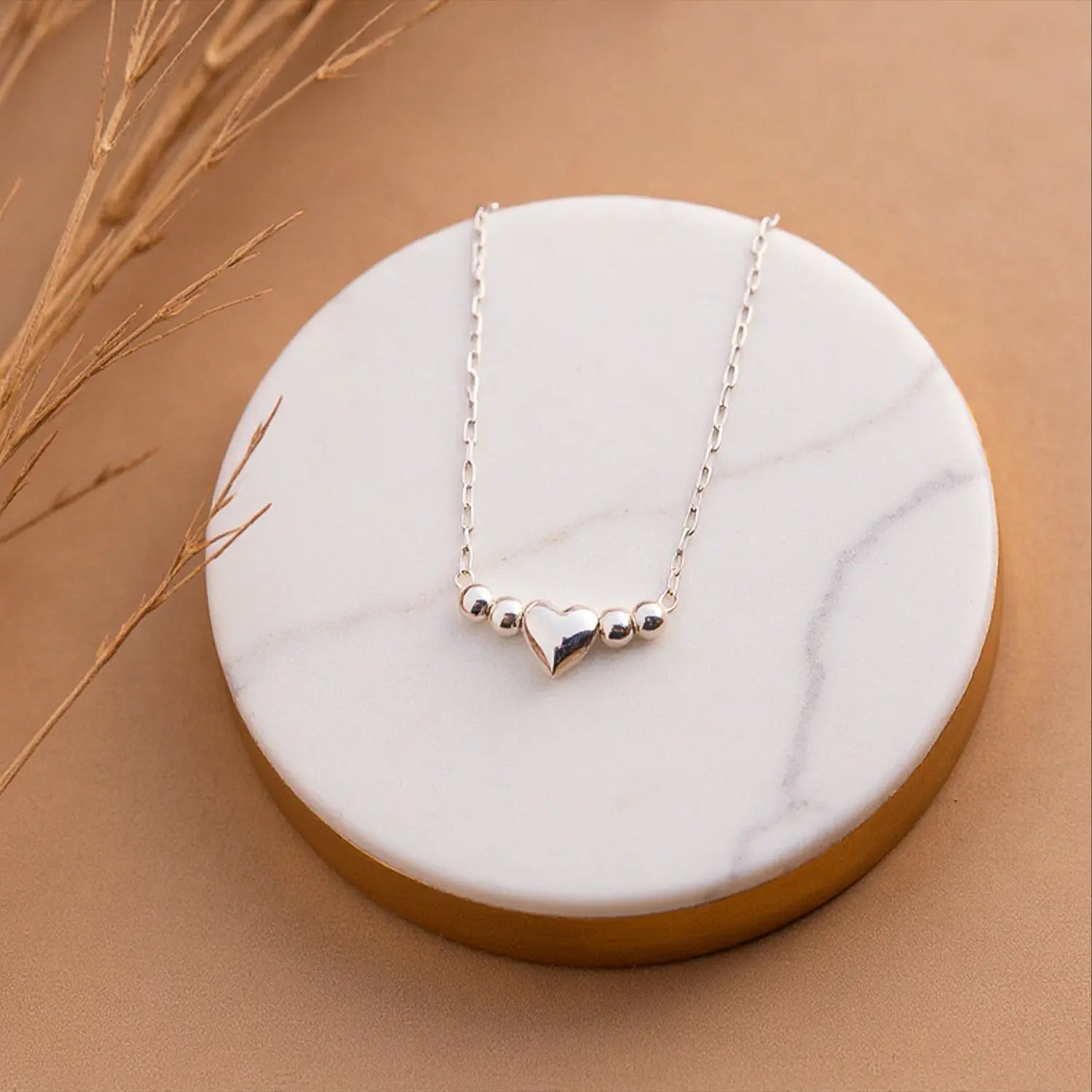 Colar 40cm Coração Clássico