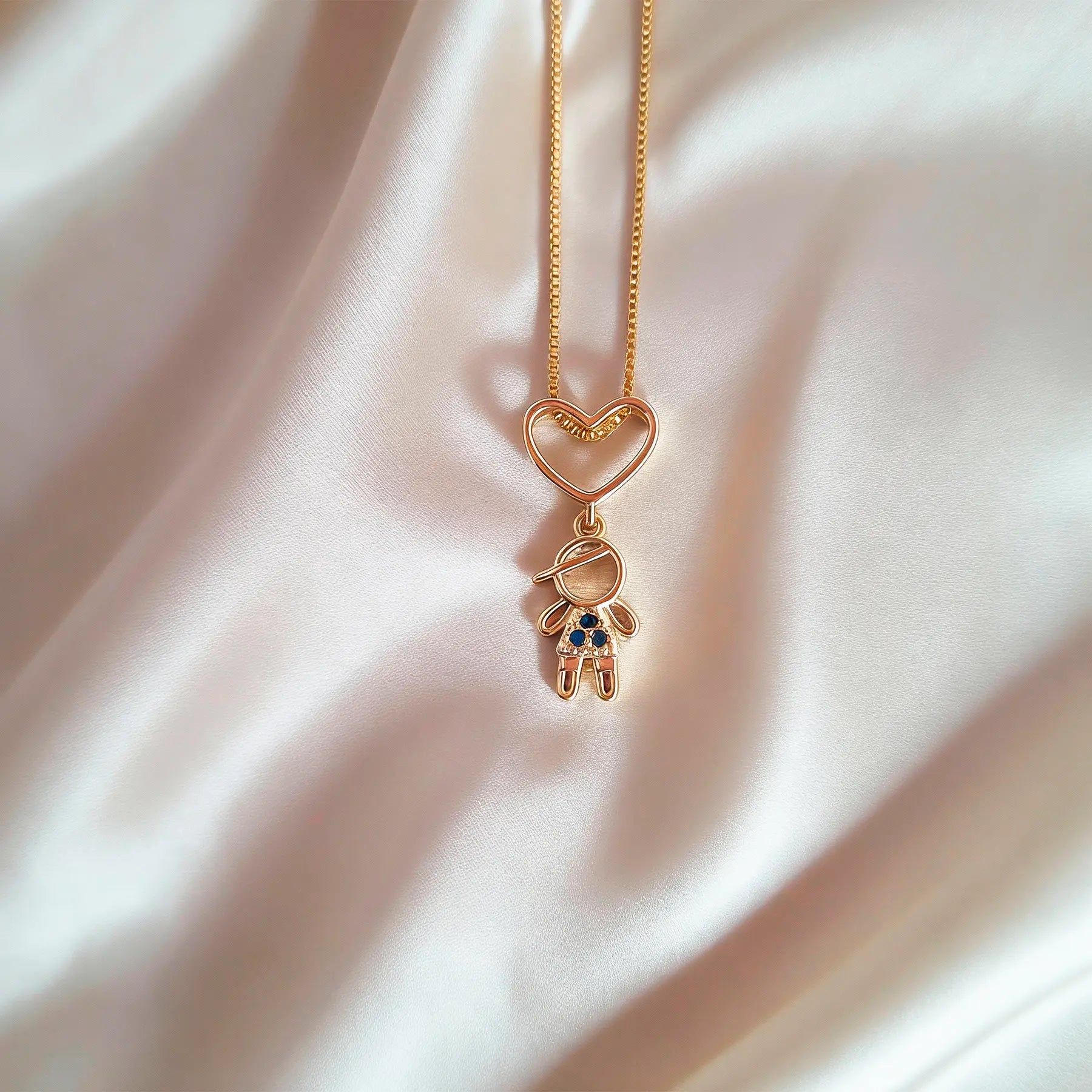 Colar Filho(a) Brilho - Ouro