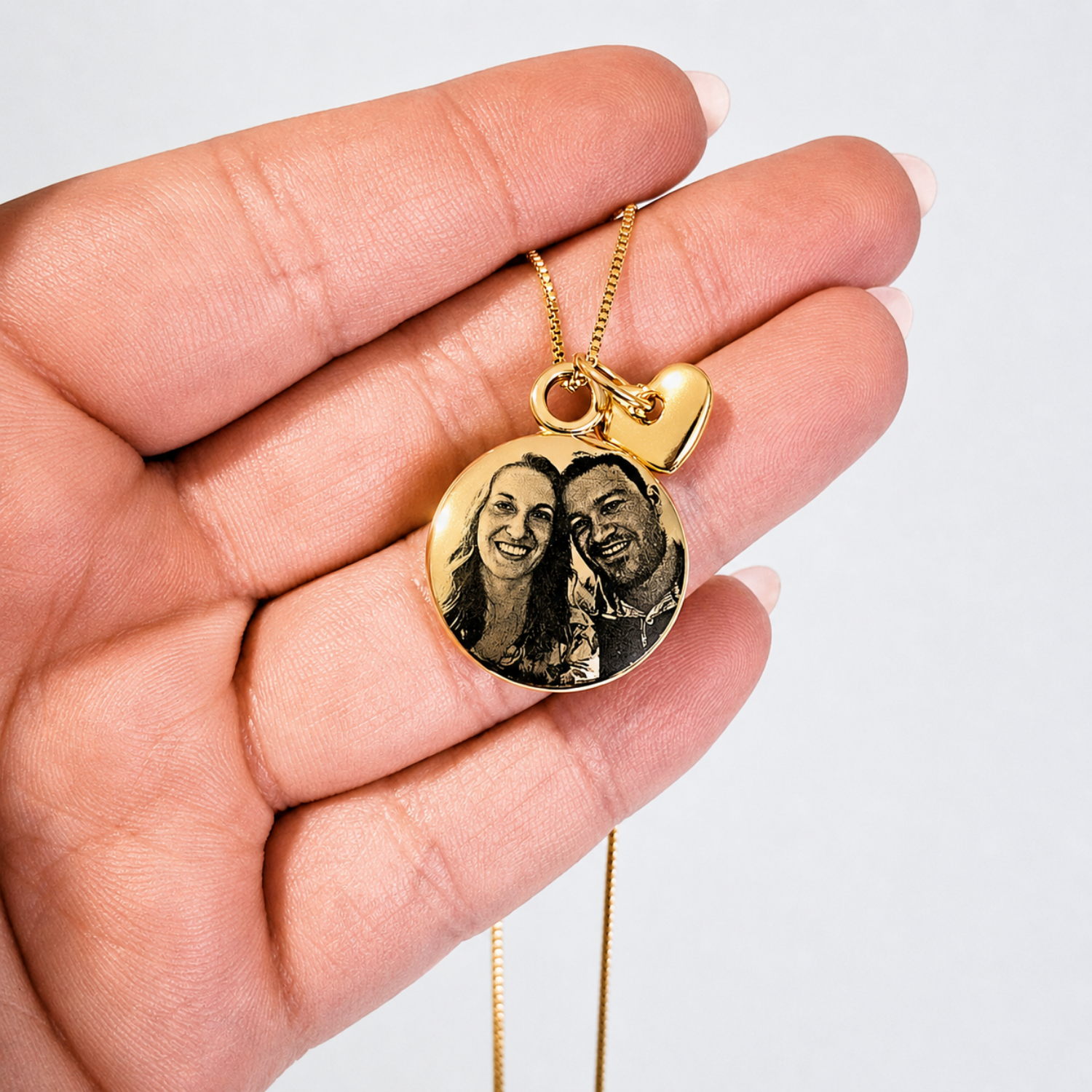 Colar Personalizado Foto Laser