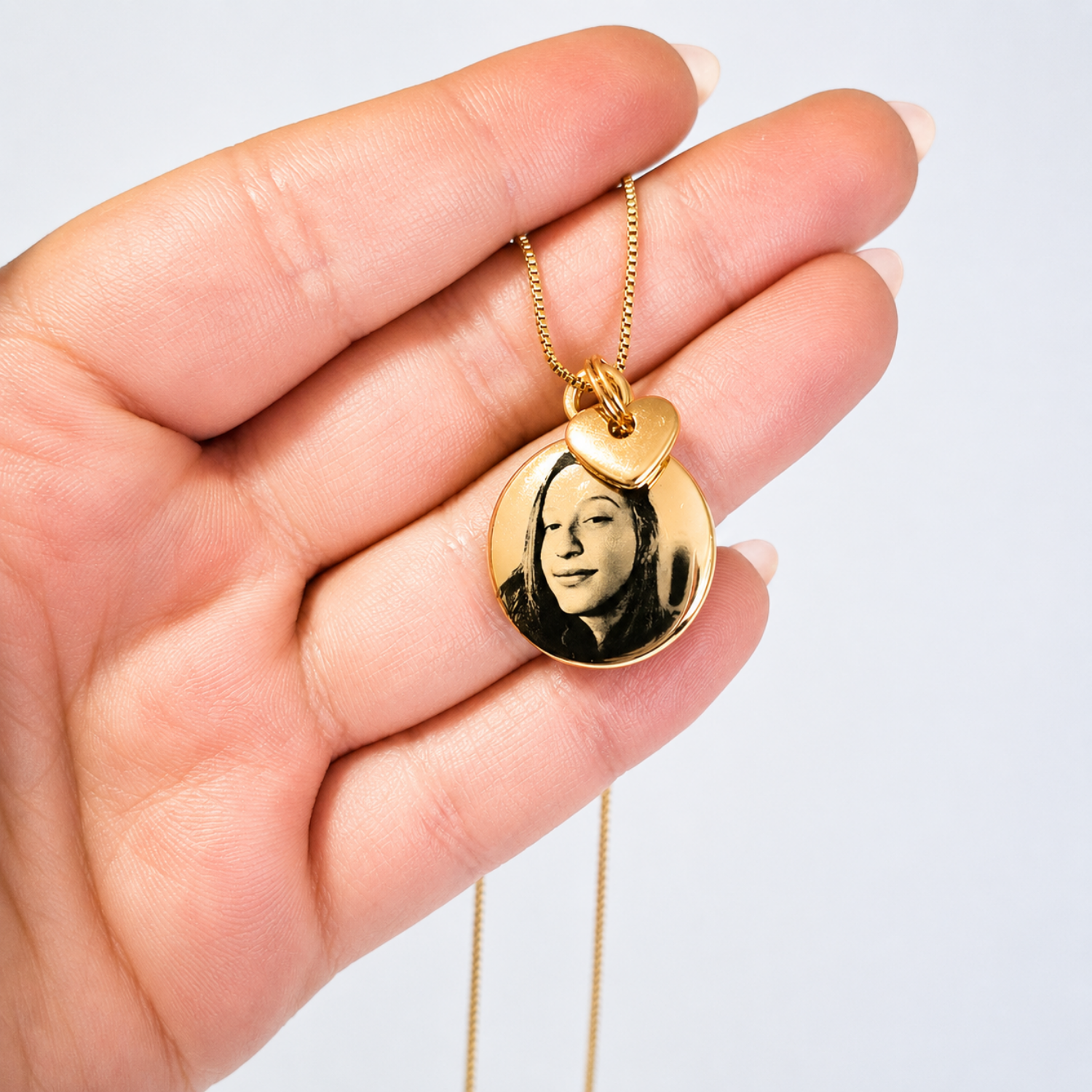 Colar Personalizado Foto Laser