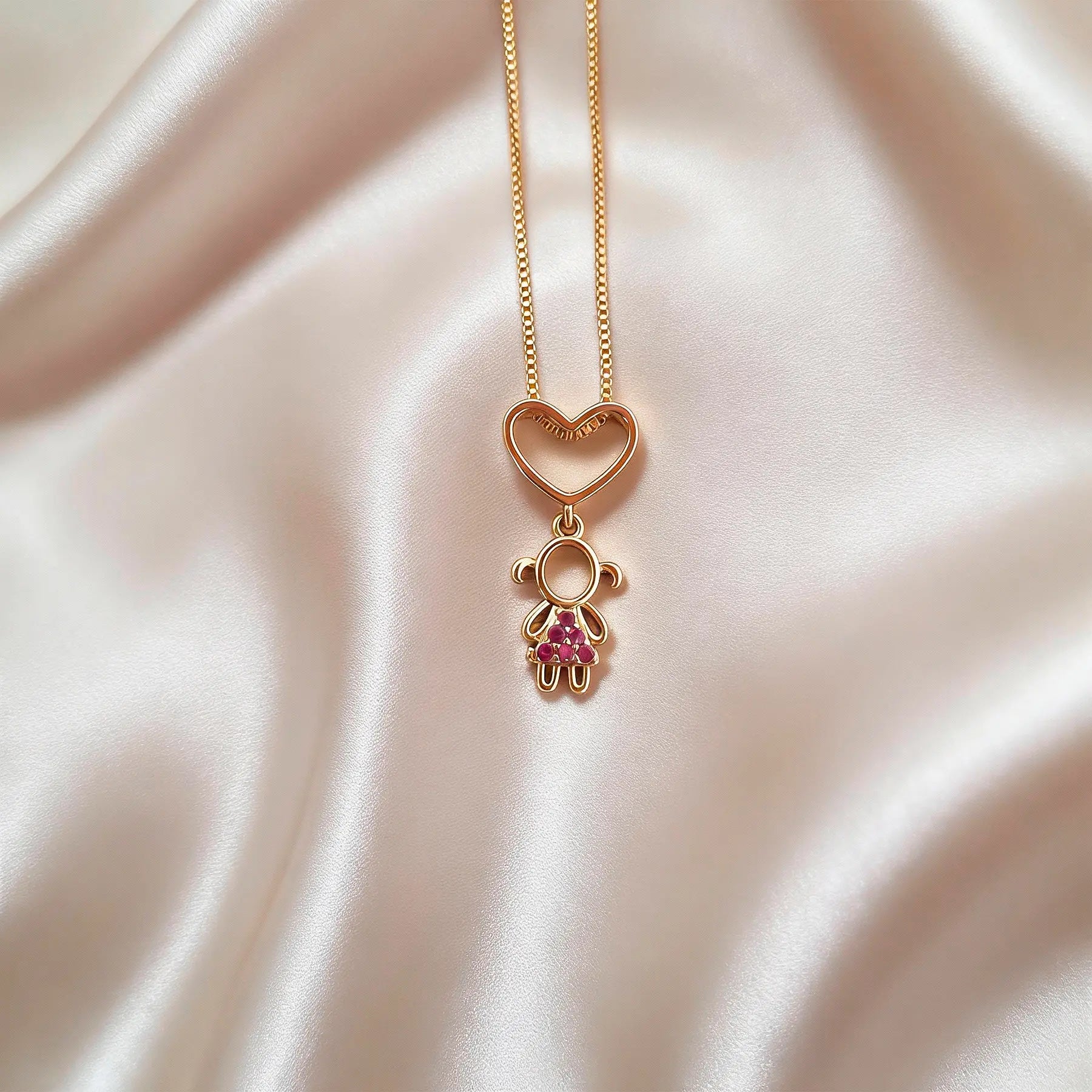 Colar Filho(a) Brilho - Ouro