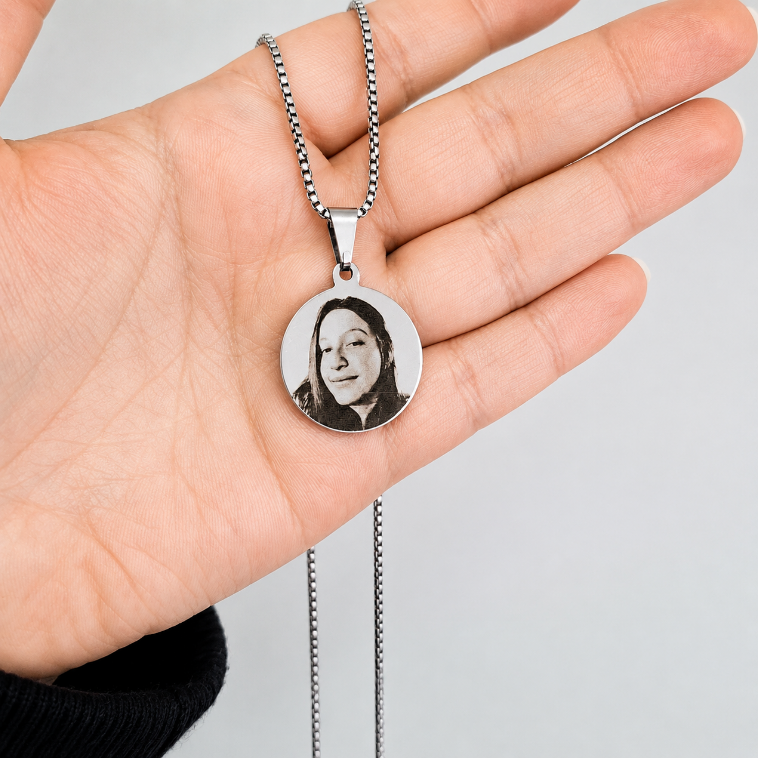 Colar Personalizado com Foto a Laser