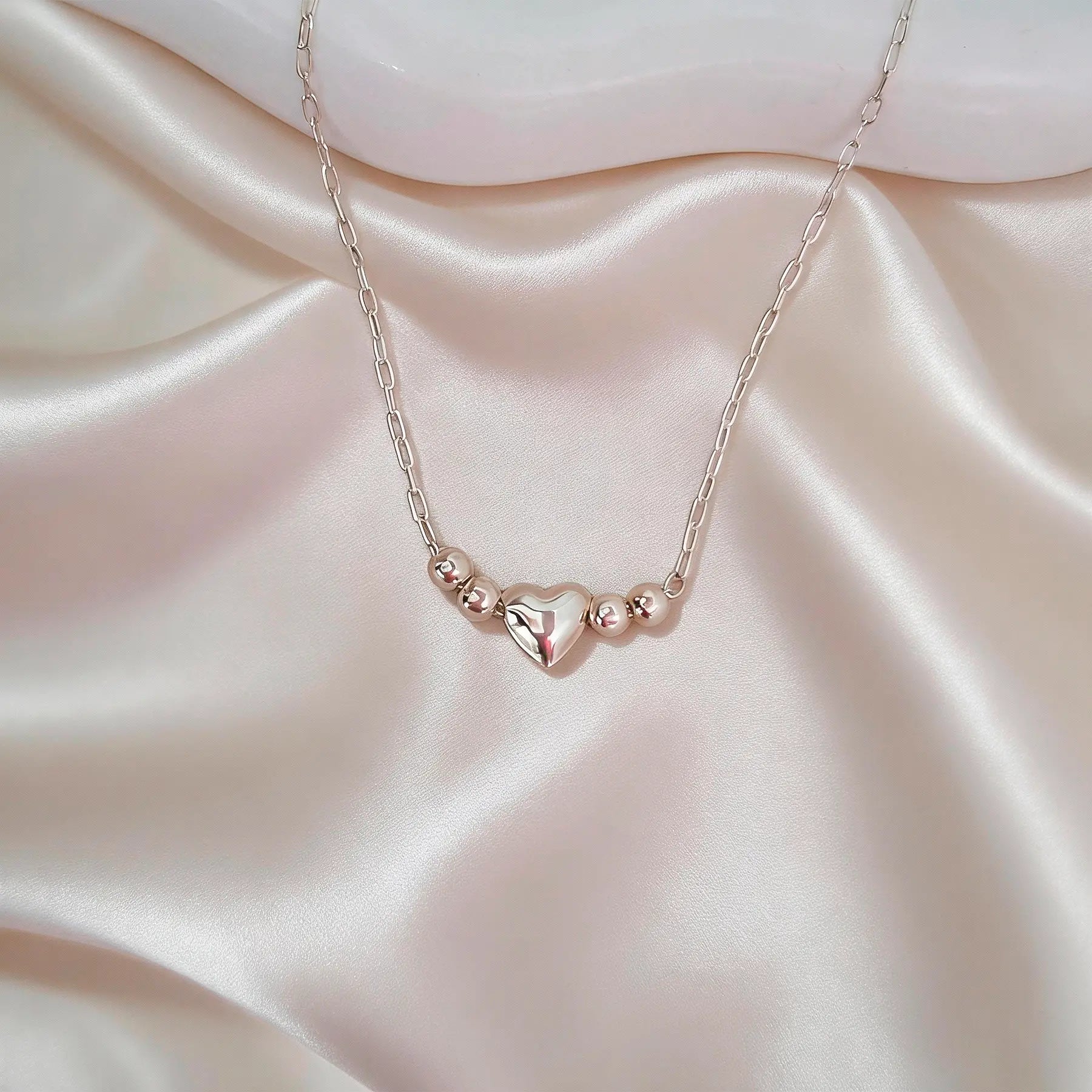 Colar 40cm Coração Clássico