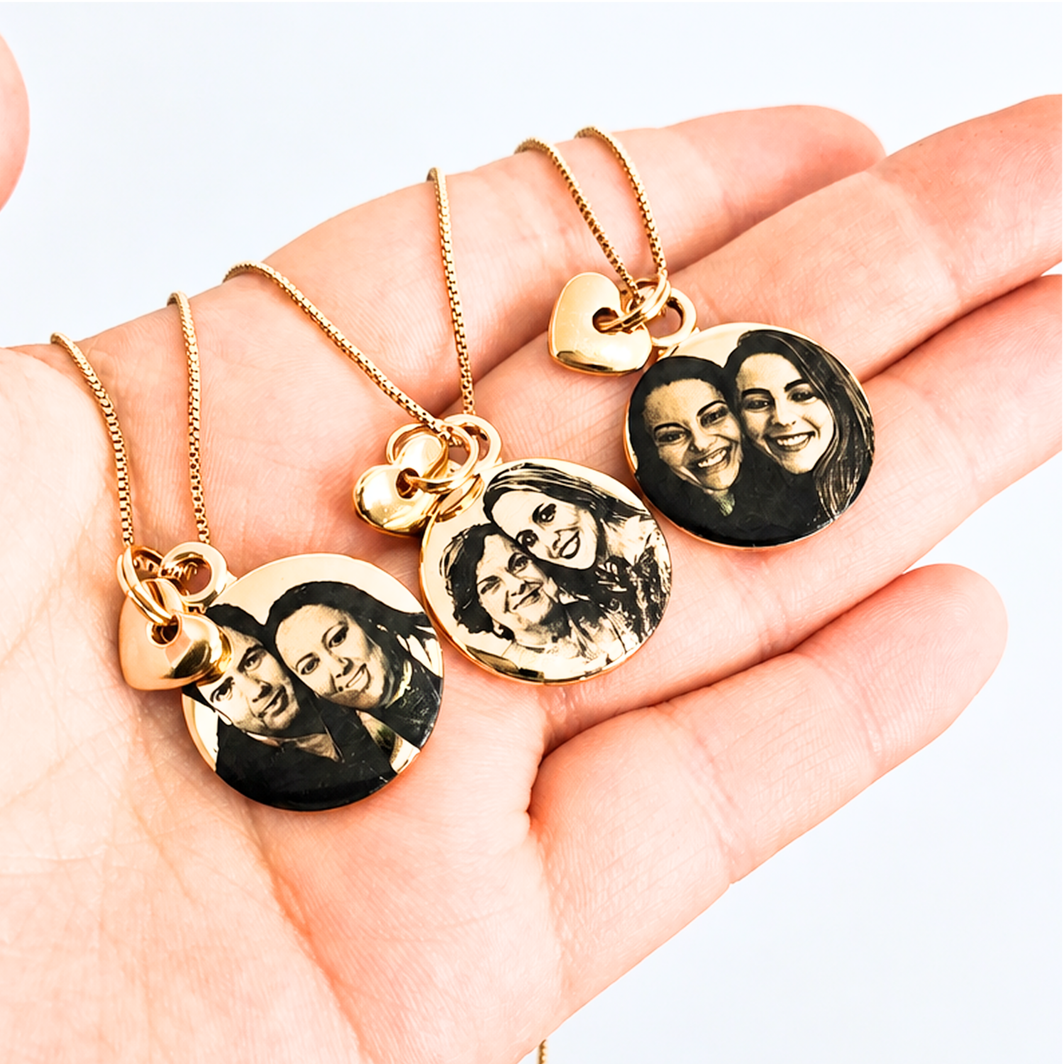 Colar Personalizado Foto Laser