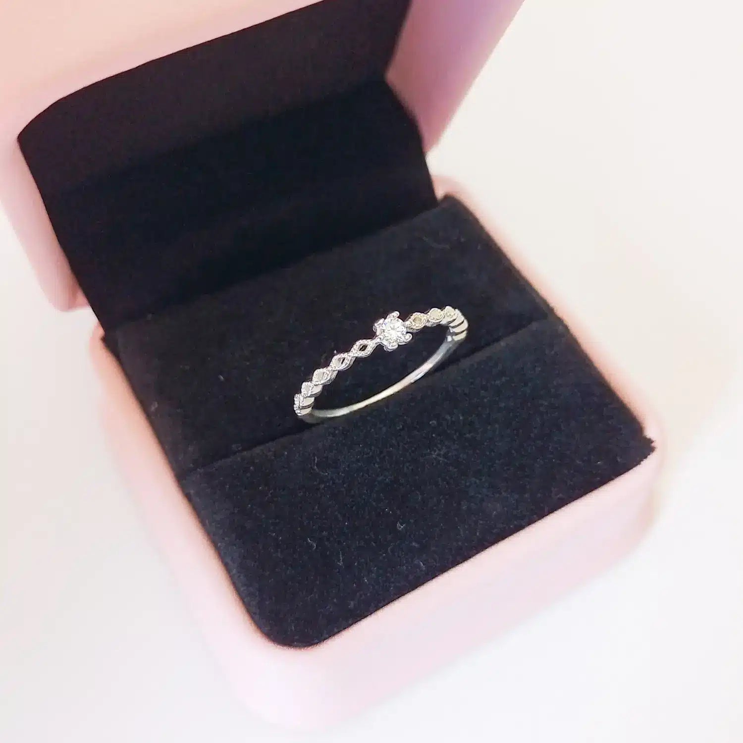 Anel Trabalhado Cristal