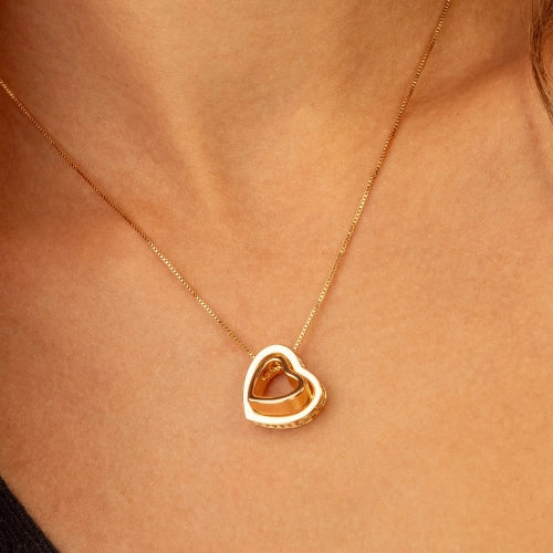 Gargantilha Dois Corações