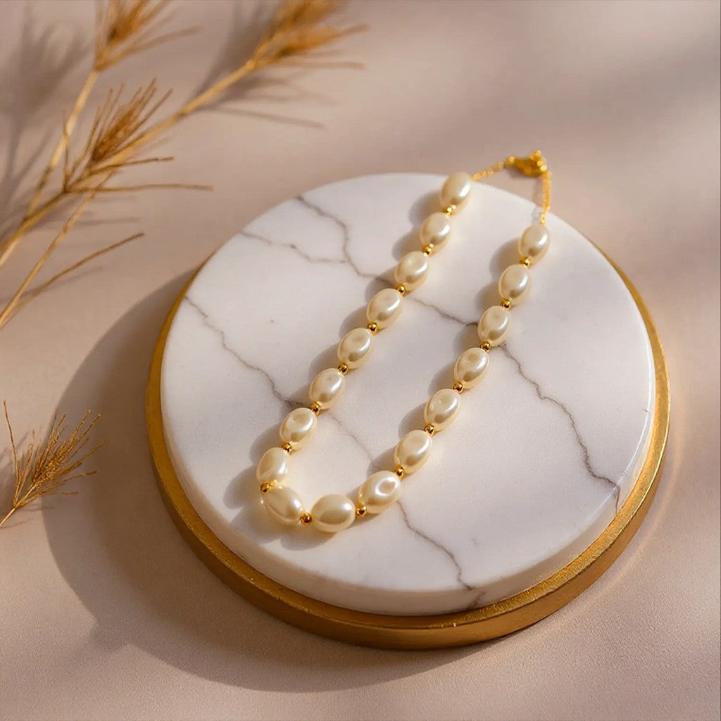 Colar Pérola Barroca