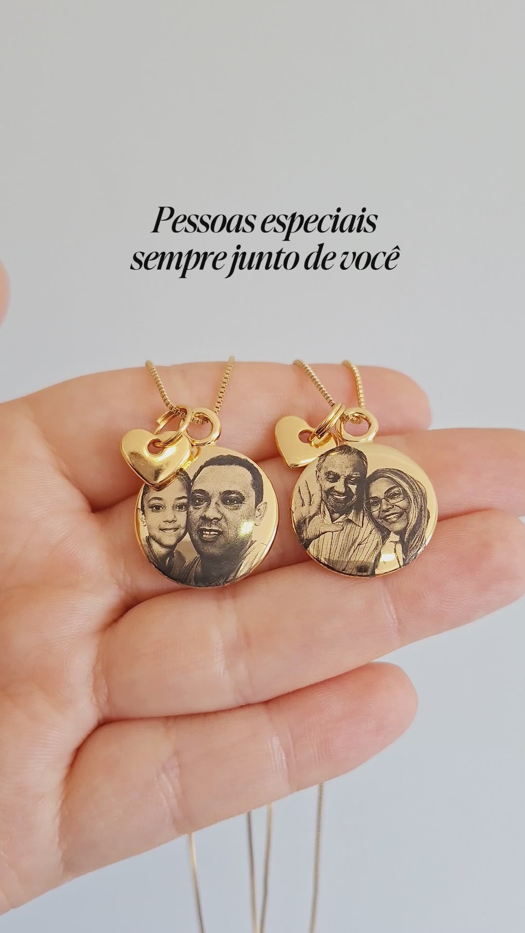 Colar Personalizado Foto Laser