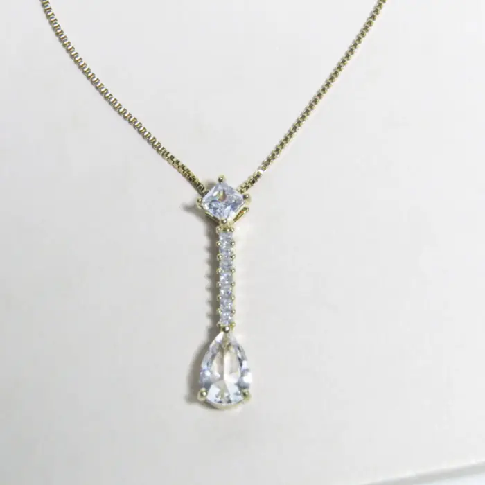 gargantilha gota