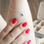 pulseira zirconia verde
