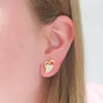 Brinco Duo Coração - Imagem 2